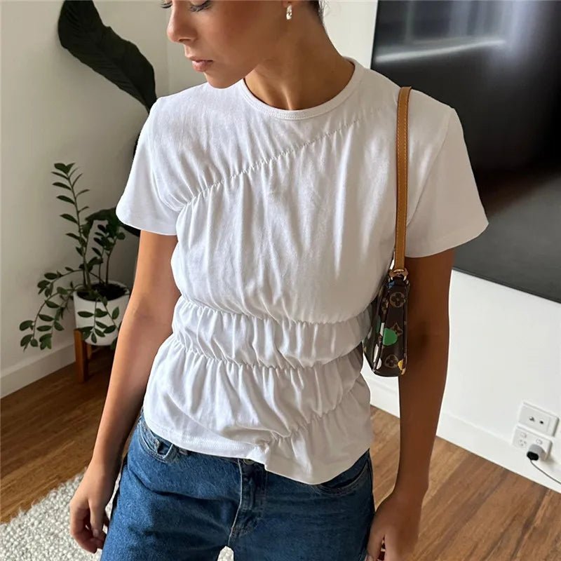 Σούρα τοπ Paloma με κοντά μανίκια