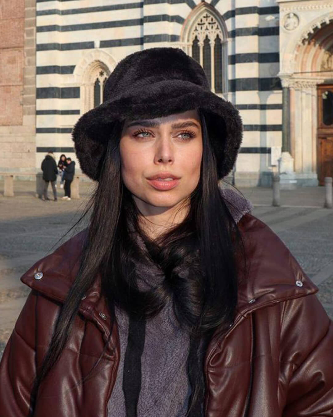 Pauleen Χνουδωτό καπέλο τύπου bucket
