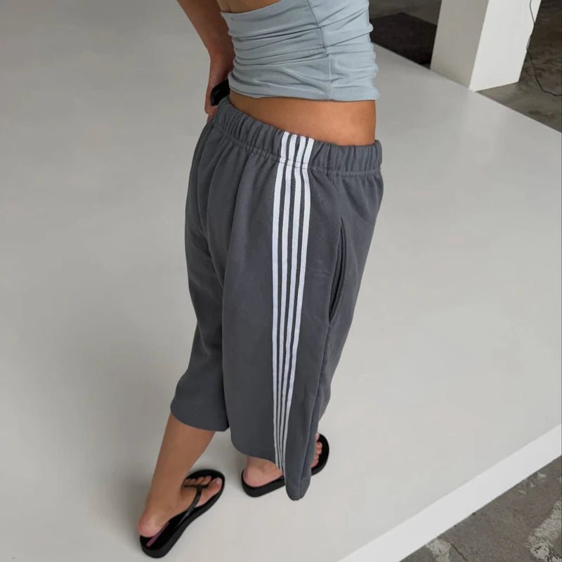 Vintage φαρδύ παντελόνι jogger Pixie τύπου βερμούδας