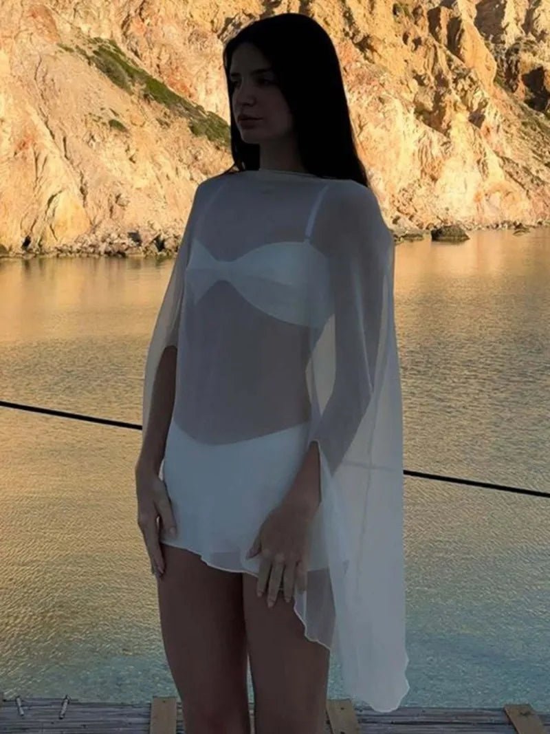 Φαρδιά μπλούζα Samantha για κάλυψη
