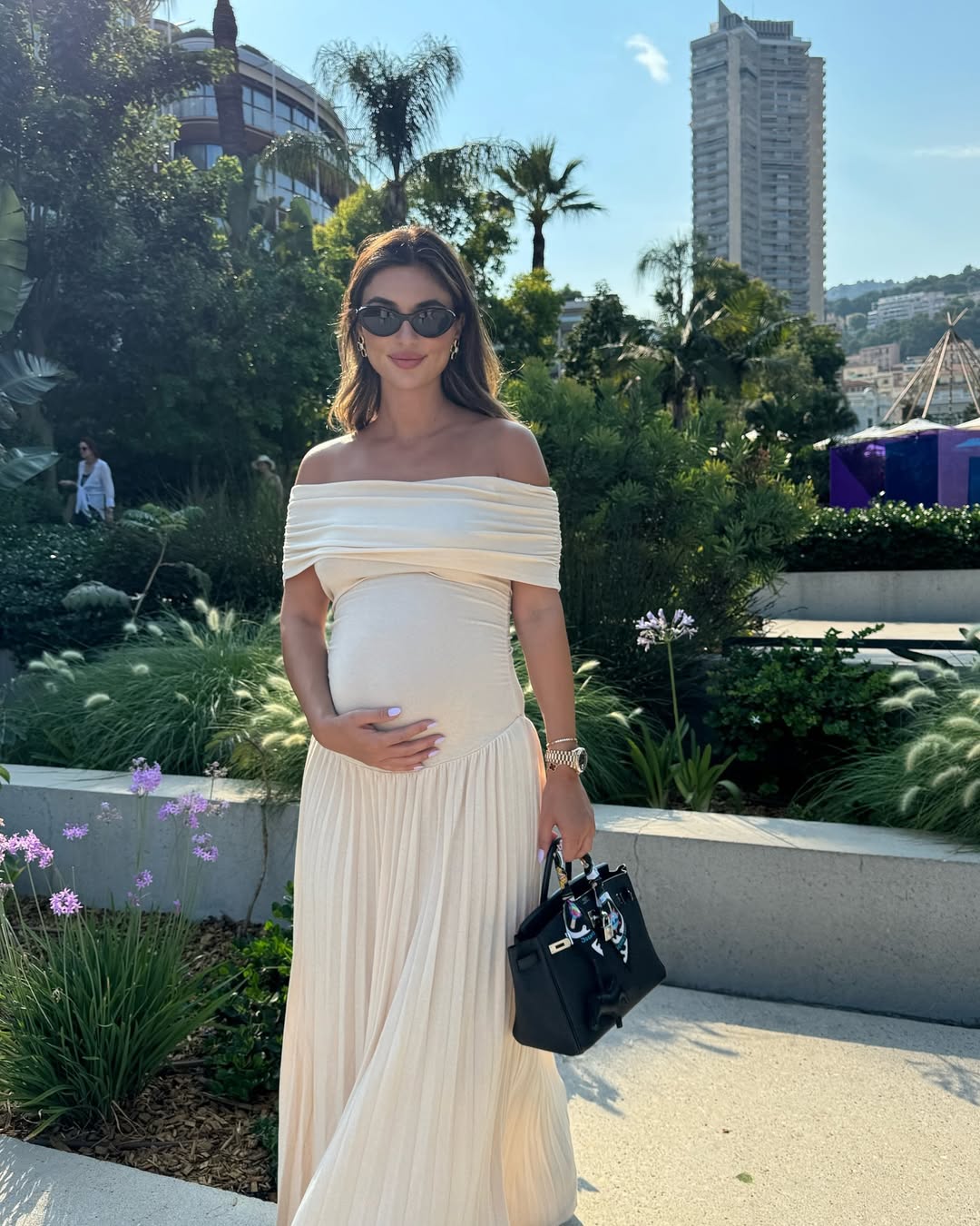 Αέρινο φόρεμα Serena με ακάλυπτους ώμους