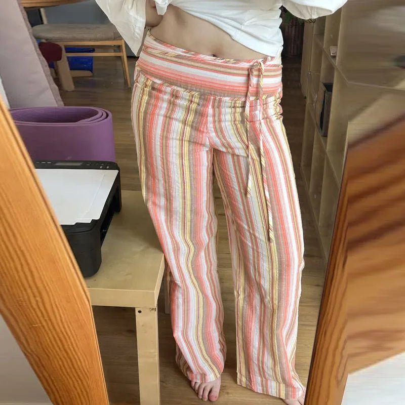 Sienna Striped Palazzo Pants