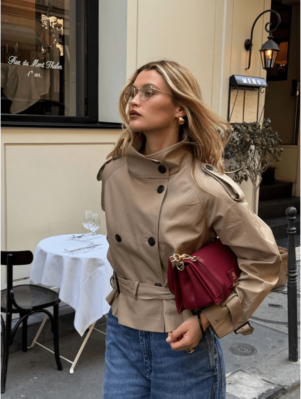 Κοντή καμπαρντίνα Sofie