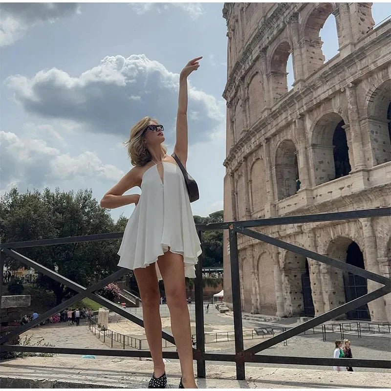 Μίνι φόρεμα halter Sophie