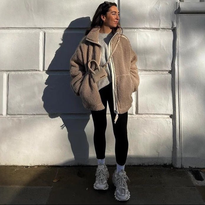 Tidy Zip Up Teddy Jacket