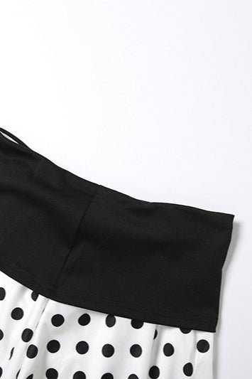 Verity Halter Polka Dot Crop Set