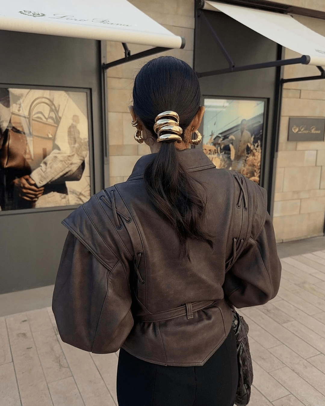 Μπουφάν Veronica από Συνθετικό Δέρμα