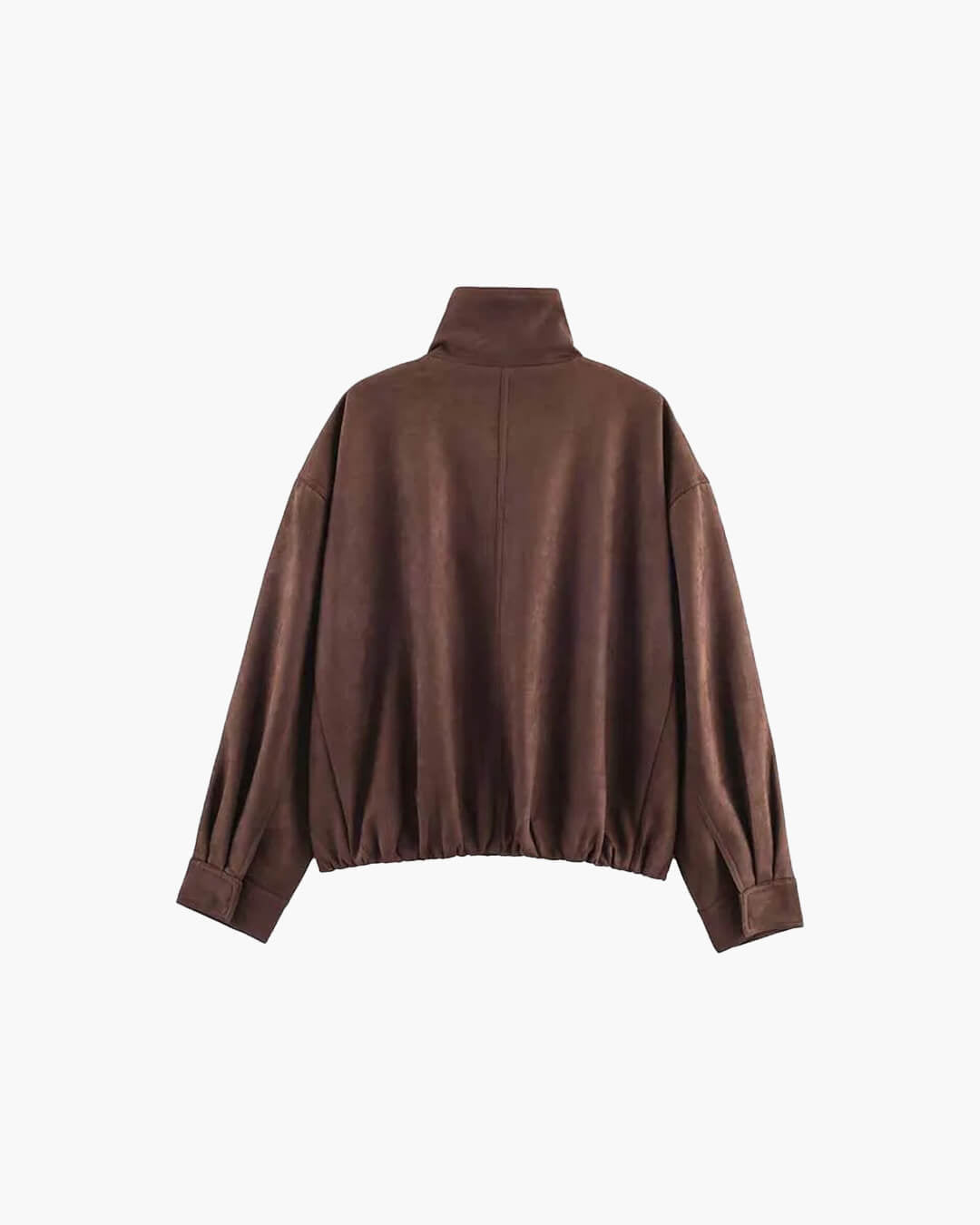 Suede μπουφάν Viona με όρθιο γιακά