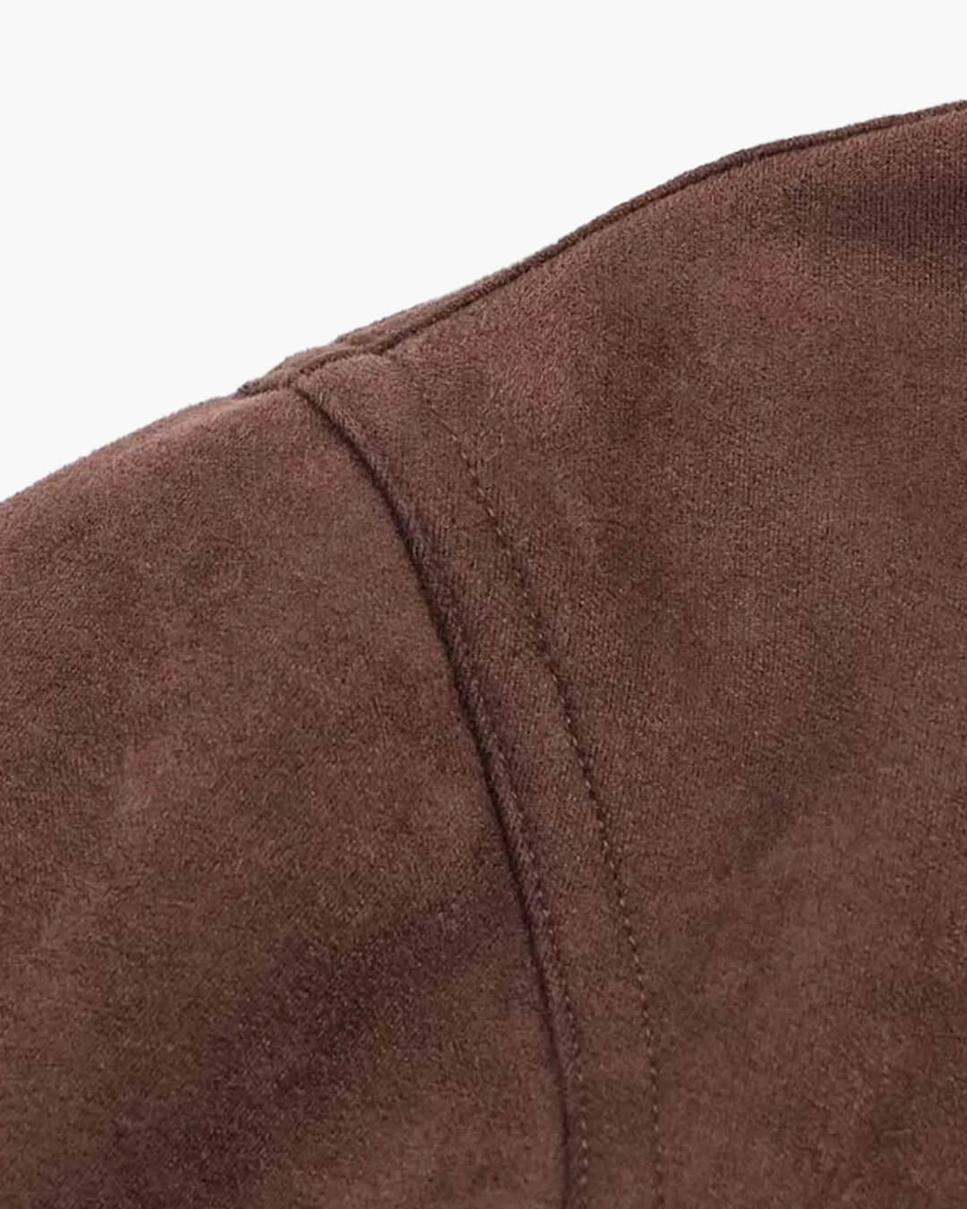 Suede μπουφάν Viona με όρθιο γιακά