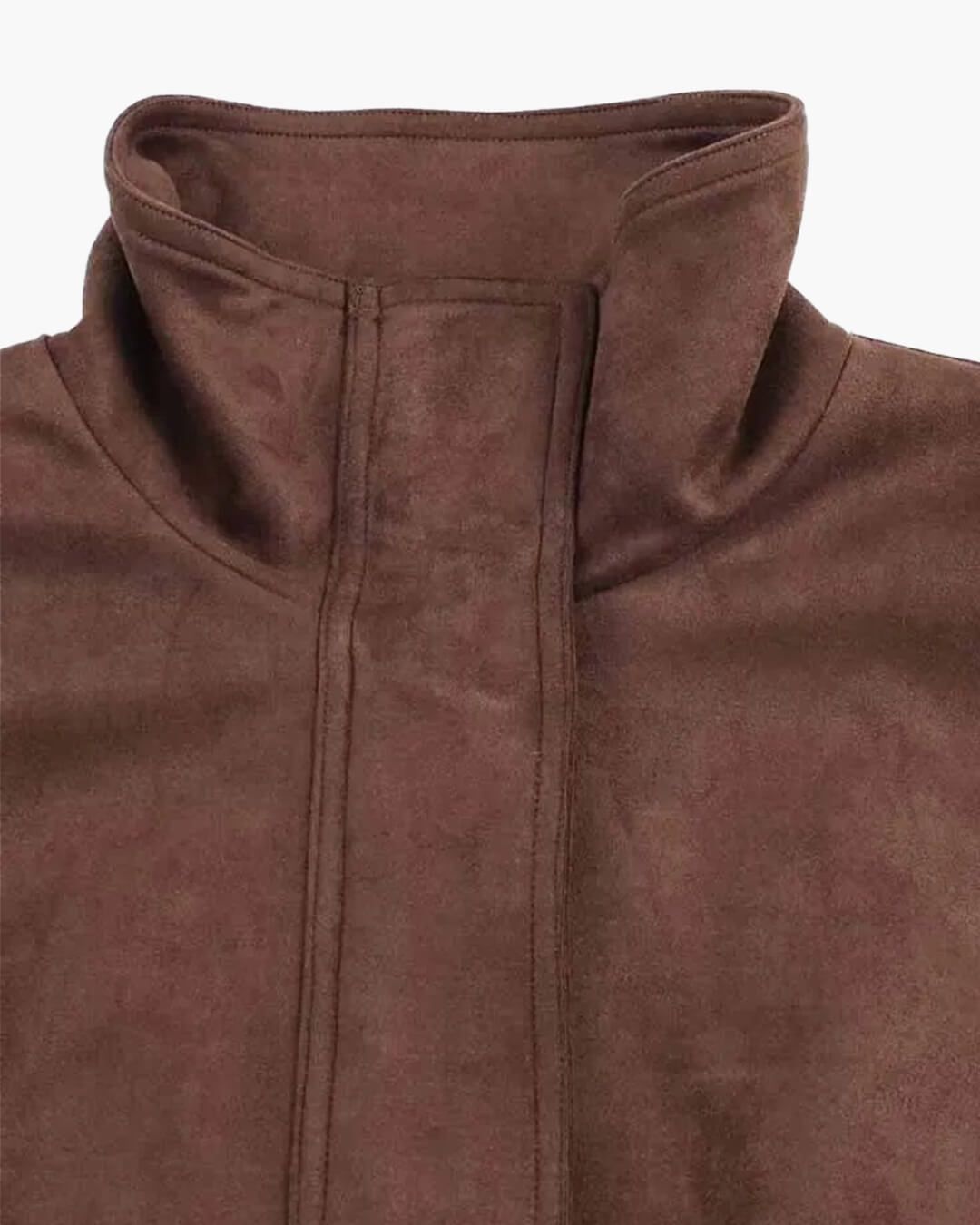 Suede μπουφάν Viona με όρθιο γιακά